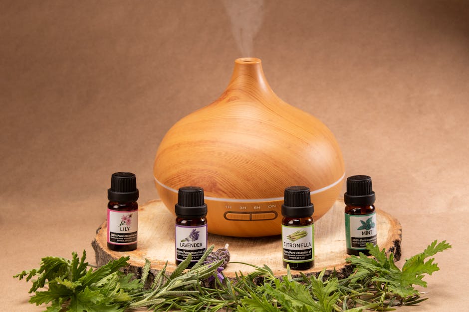 Innovatieve diffuser verspreidt geur in ruime keuken.